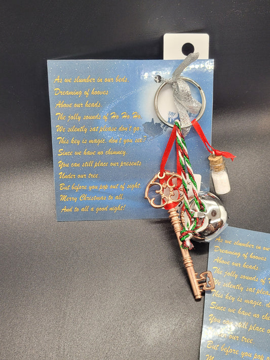Magic Santa Key Christmas Decoration Gift