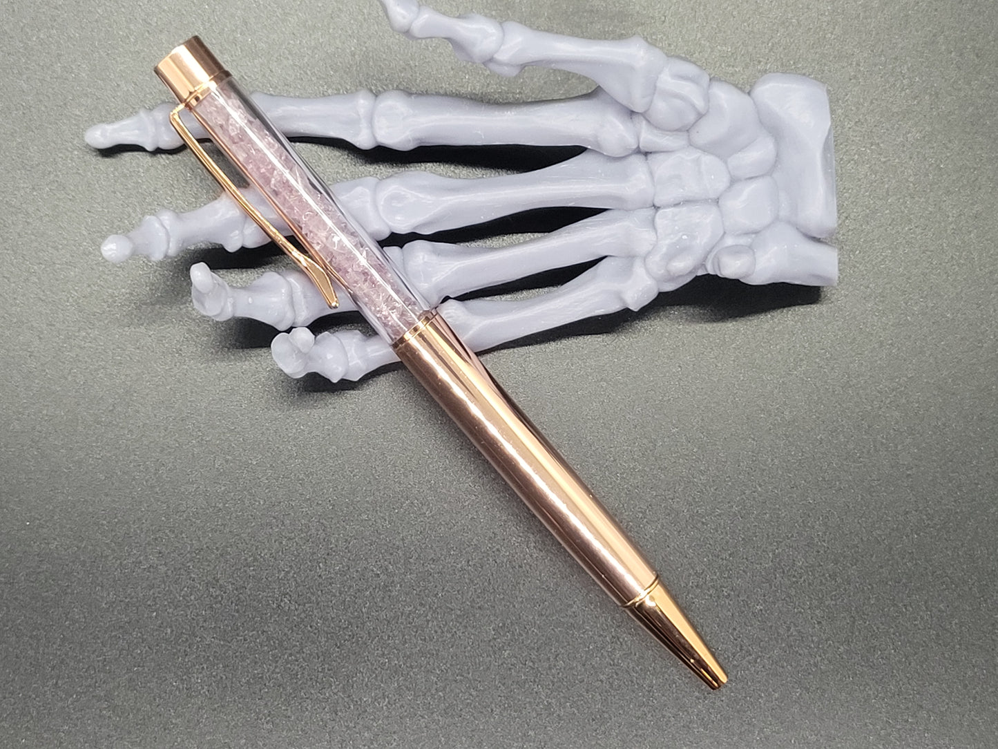 The Original Uranium Glass Filled Pen Purple Glass