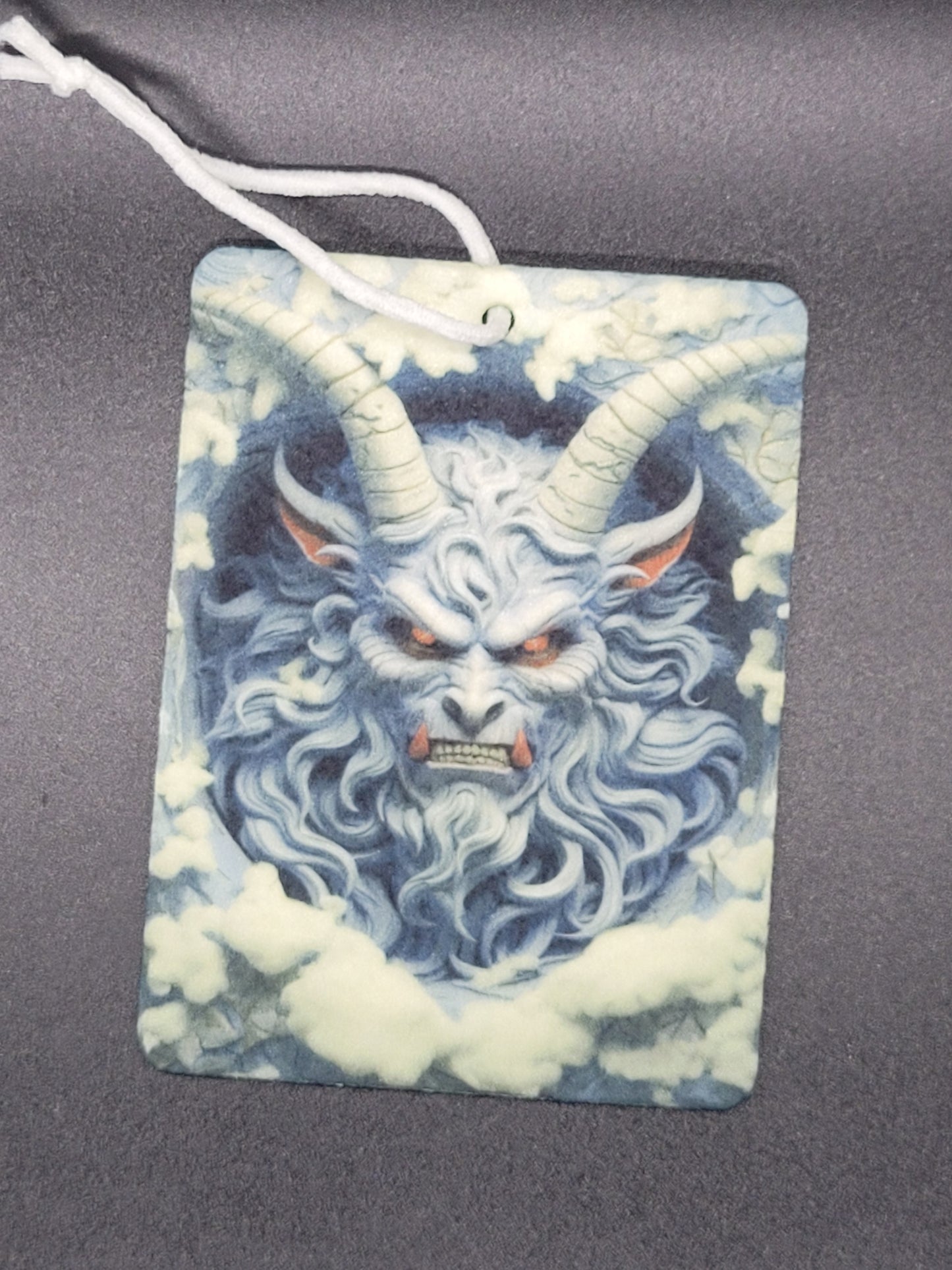 Ice Krampus Felt Air Freshener