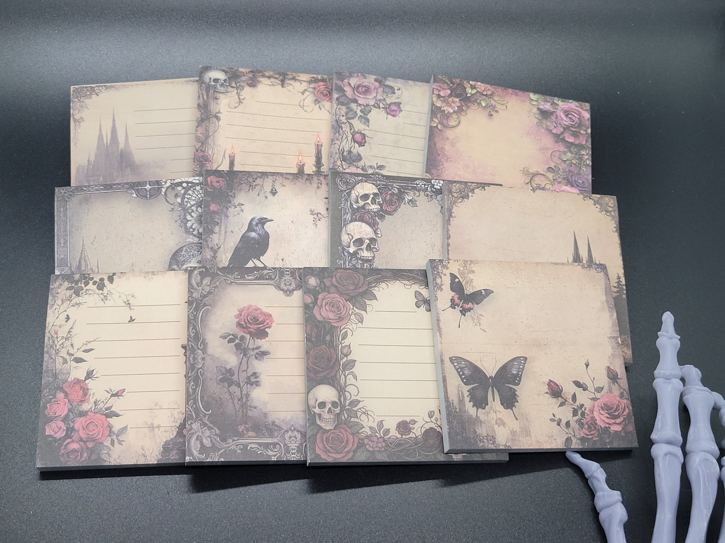 Gothic Romance Sticky Notepad 3x3 50pages