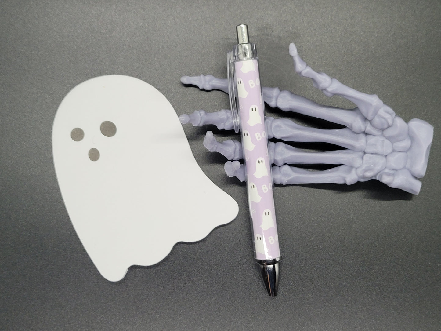 Cute Ghost Notepad and Pen Set