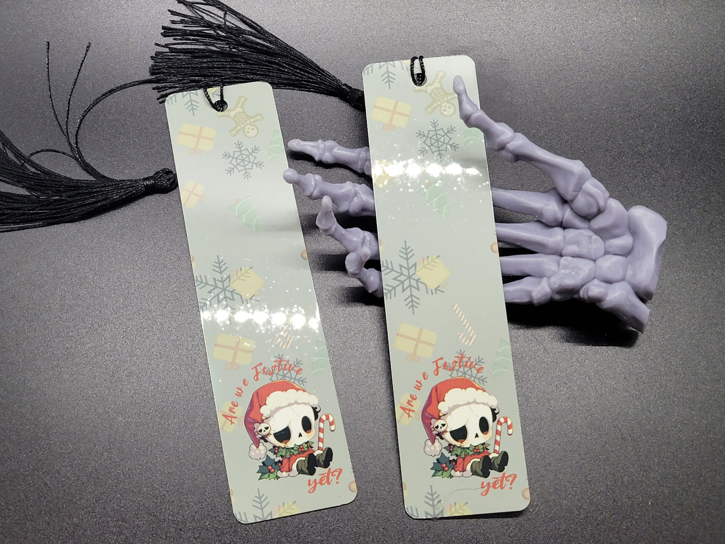 Festive Yet? Metal Bookmark