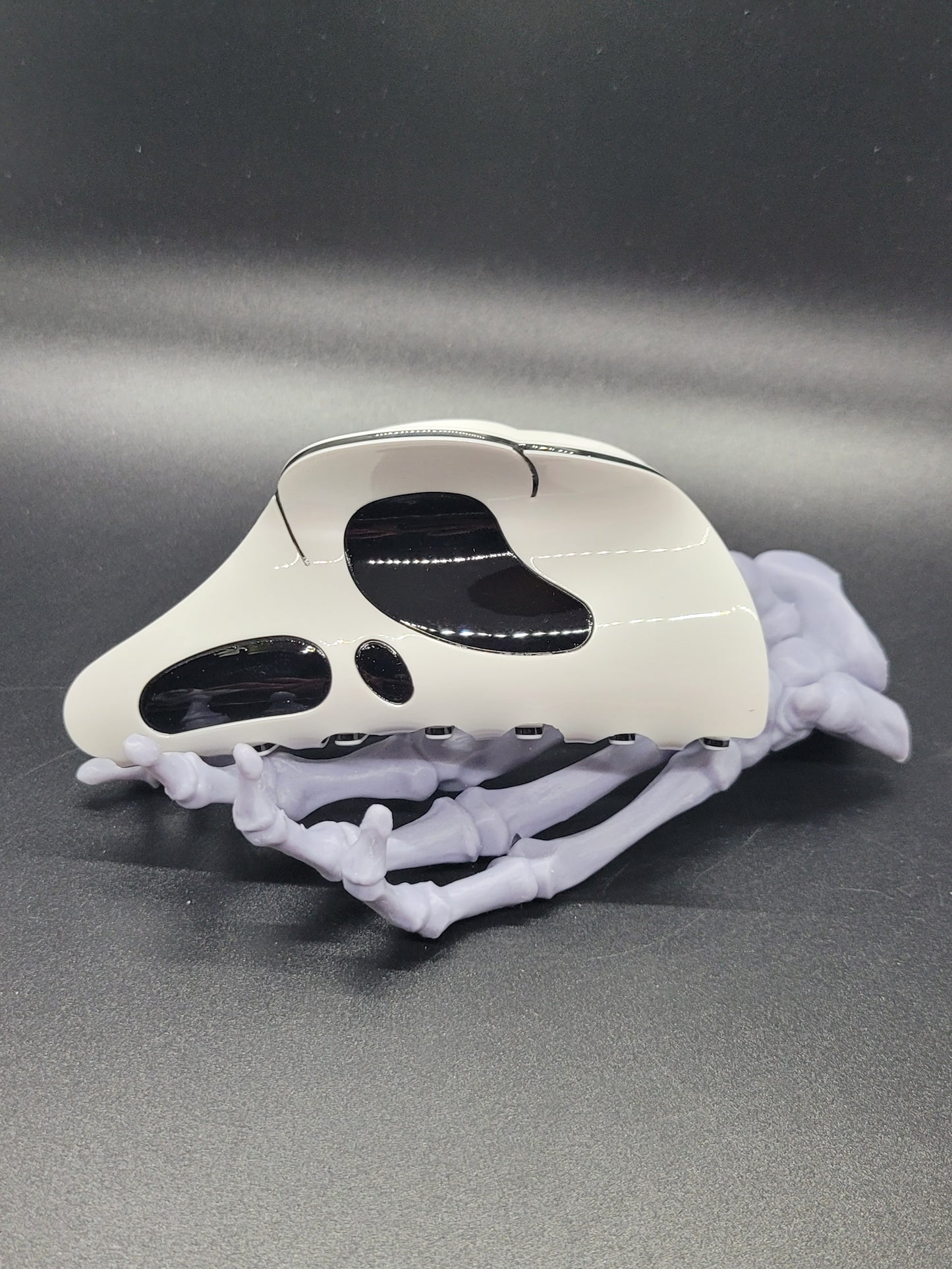 Scream Mask Acrylic Hair Claw Clip