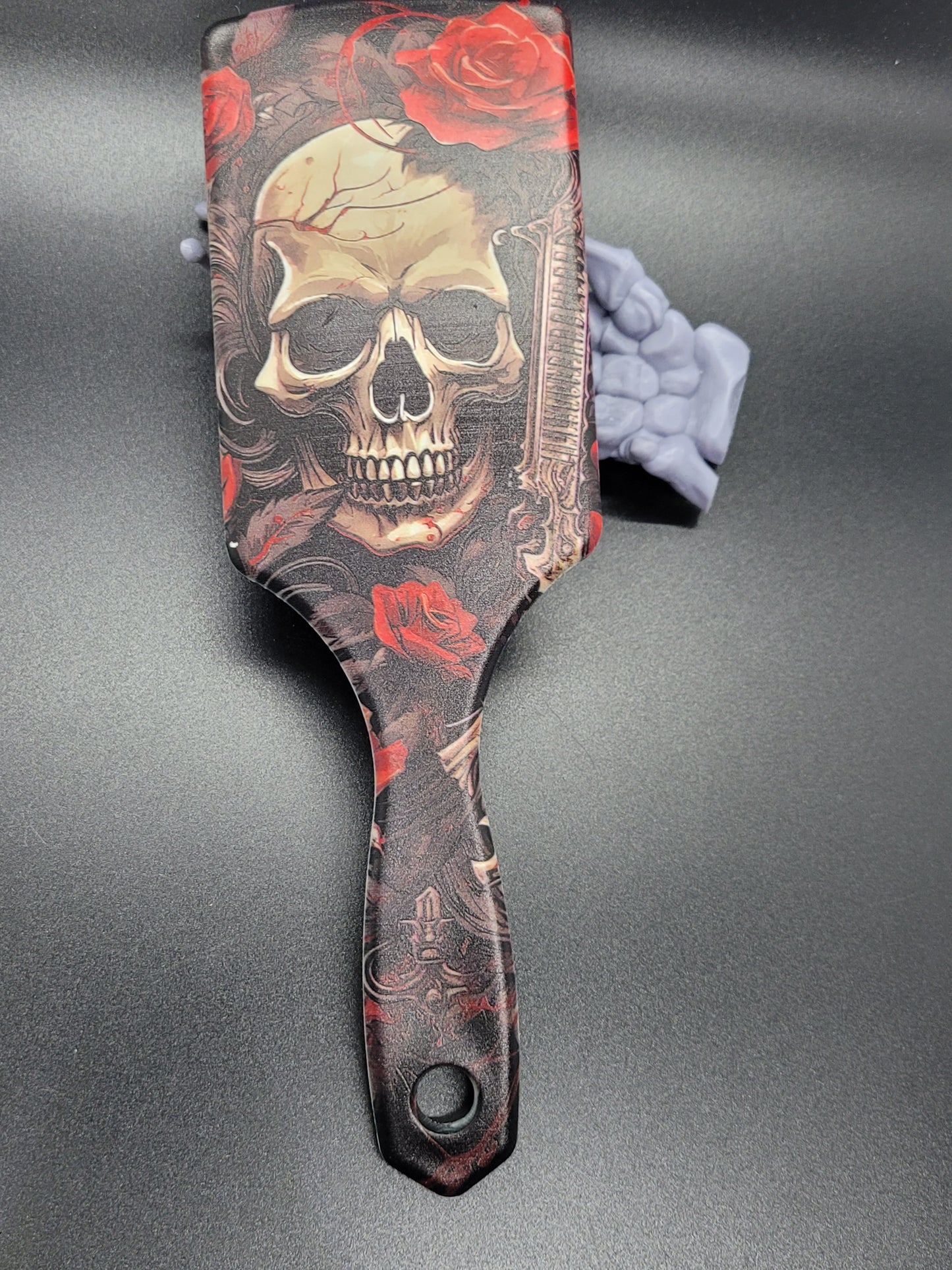Halloween Skull Hair Brush