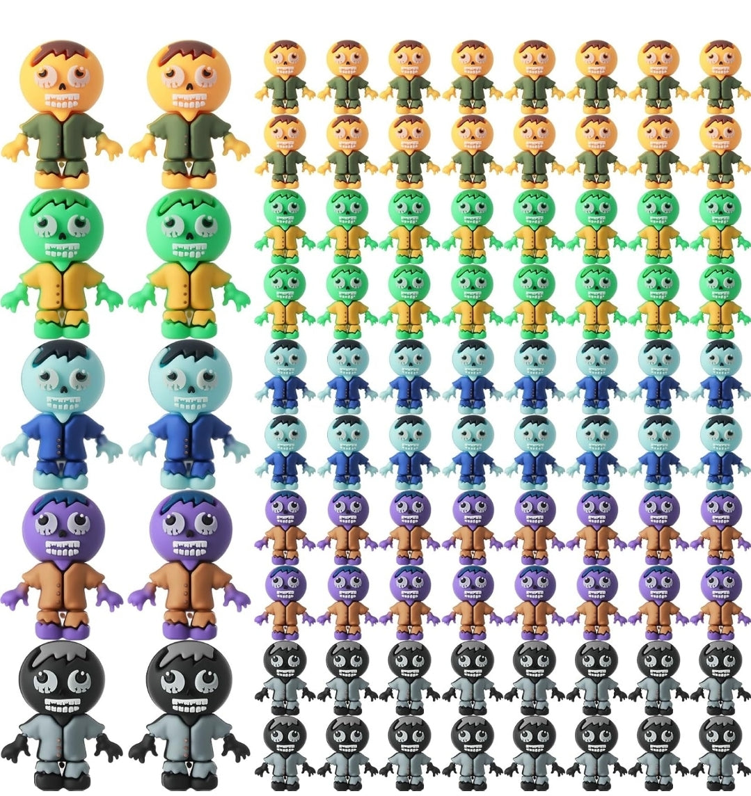 Zombies Miniature Dead Zen Adds On Soft Rubber RPG