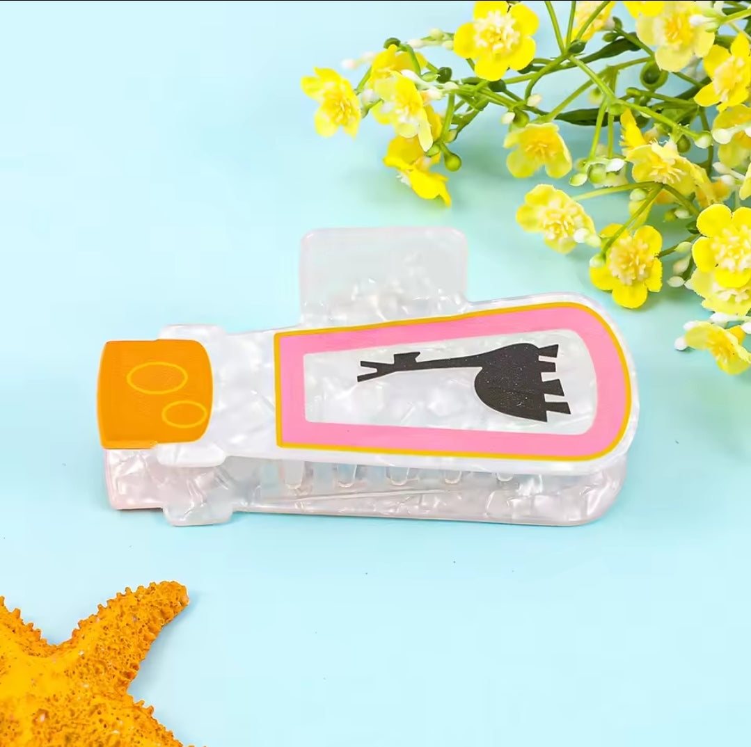 Poison for Kuzco Acrylic Hair Claw Clip