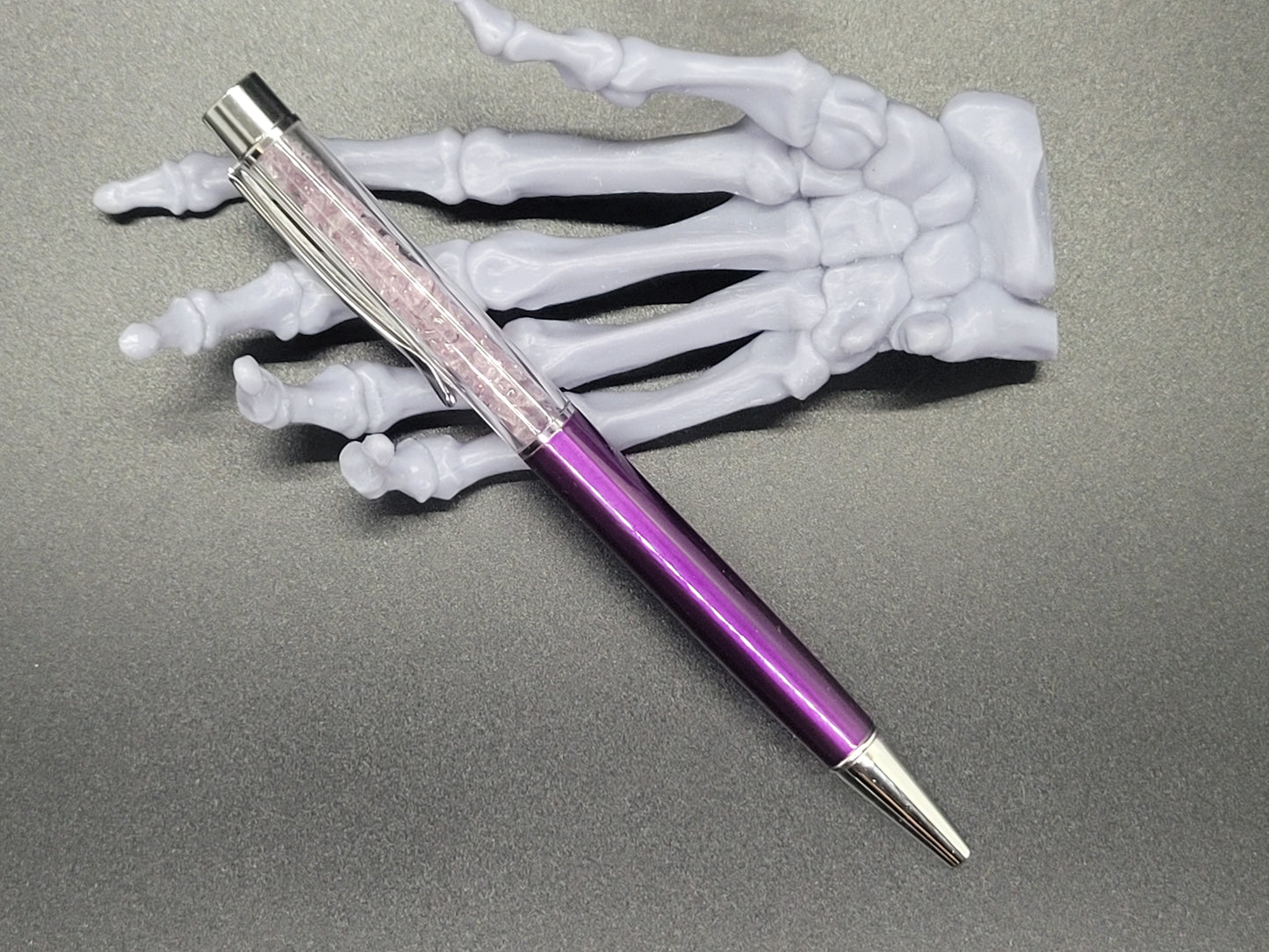 The Original Uranium Glass Filled Pen Purple Glass