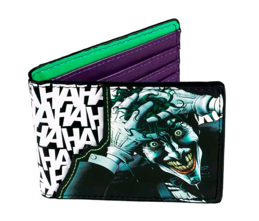 Joker Bifold Faux Leather Wallet