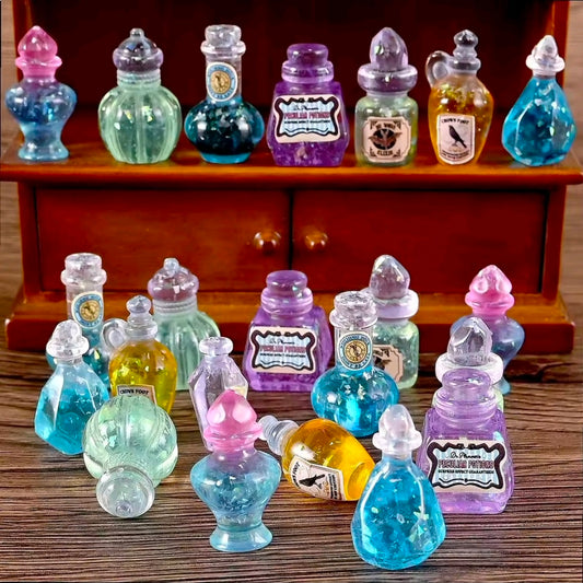 Dead Zen Miniature Bottles Resin Figure Set 8pk