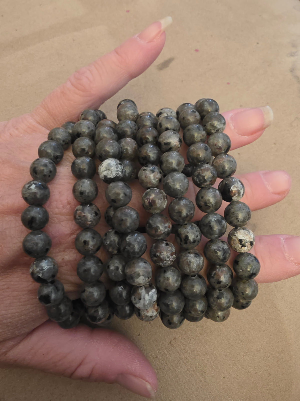 7.5 inch 8mn Stretch Bracelet Yooperlite