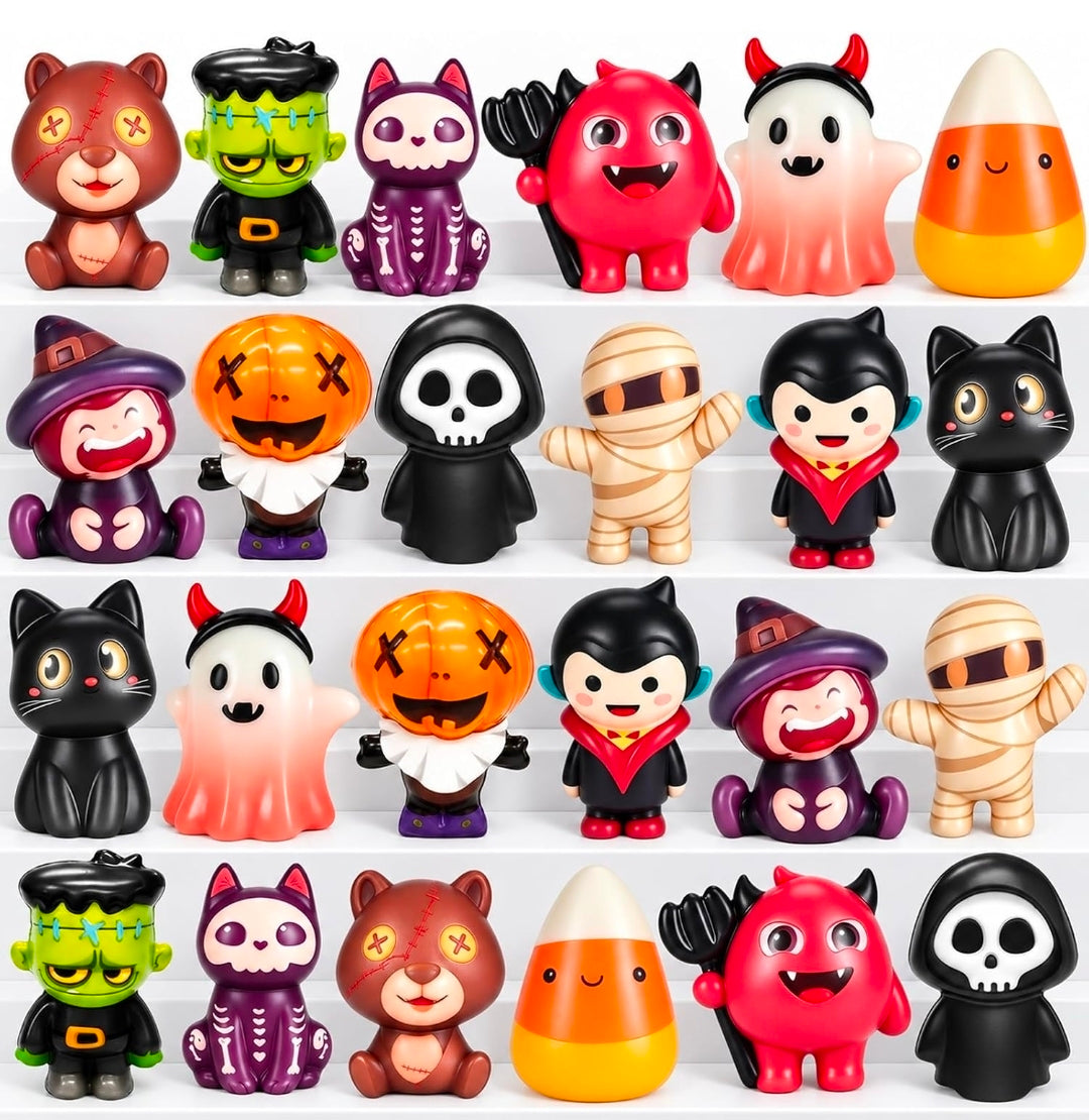 Assorted Foam Squeeze Toy Halloween Fun Characters