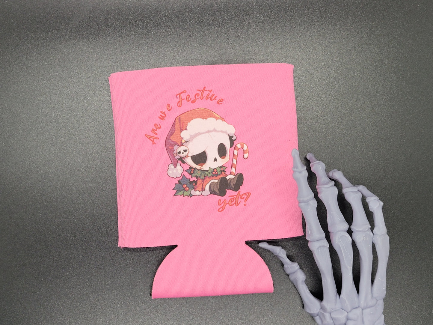 Festive Yet? Can Cooler Neoprene Koozie