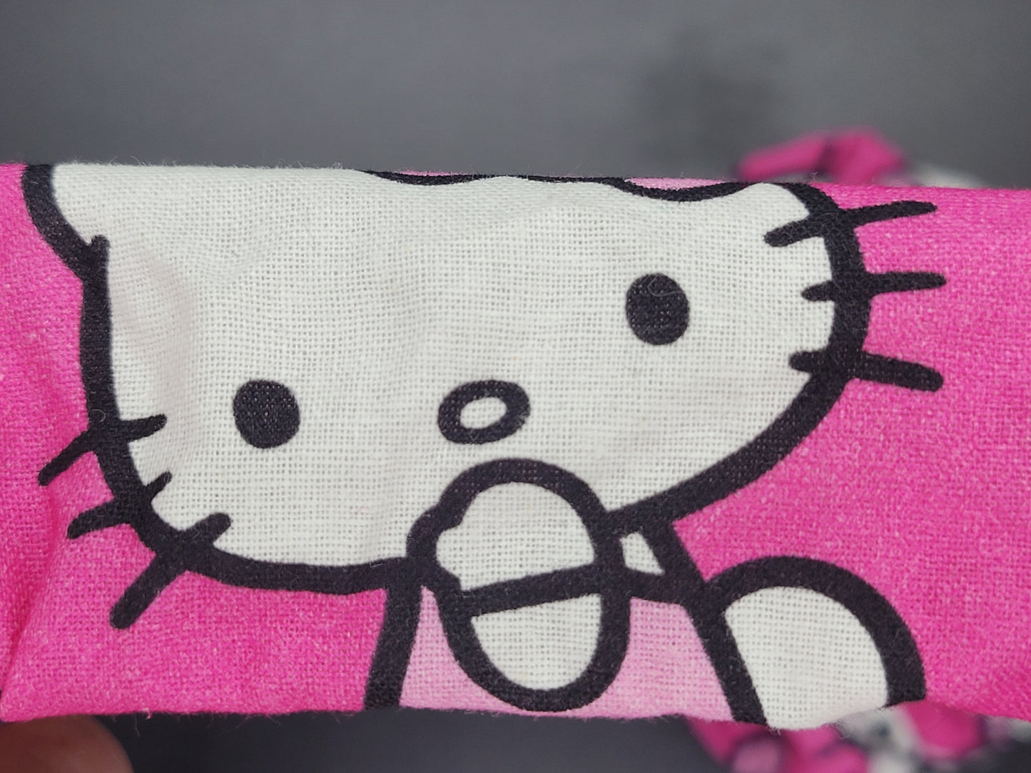 Hello Kitty Cotton and Elastic Hair Tie Scrunchie