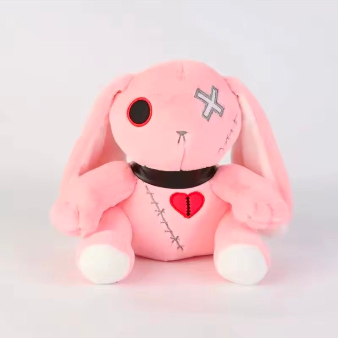 Plush Stuffed Evil Bunny Halloween Cute Animal
