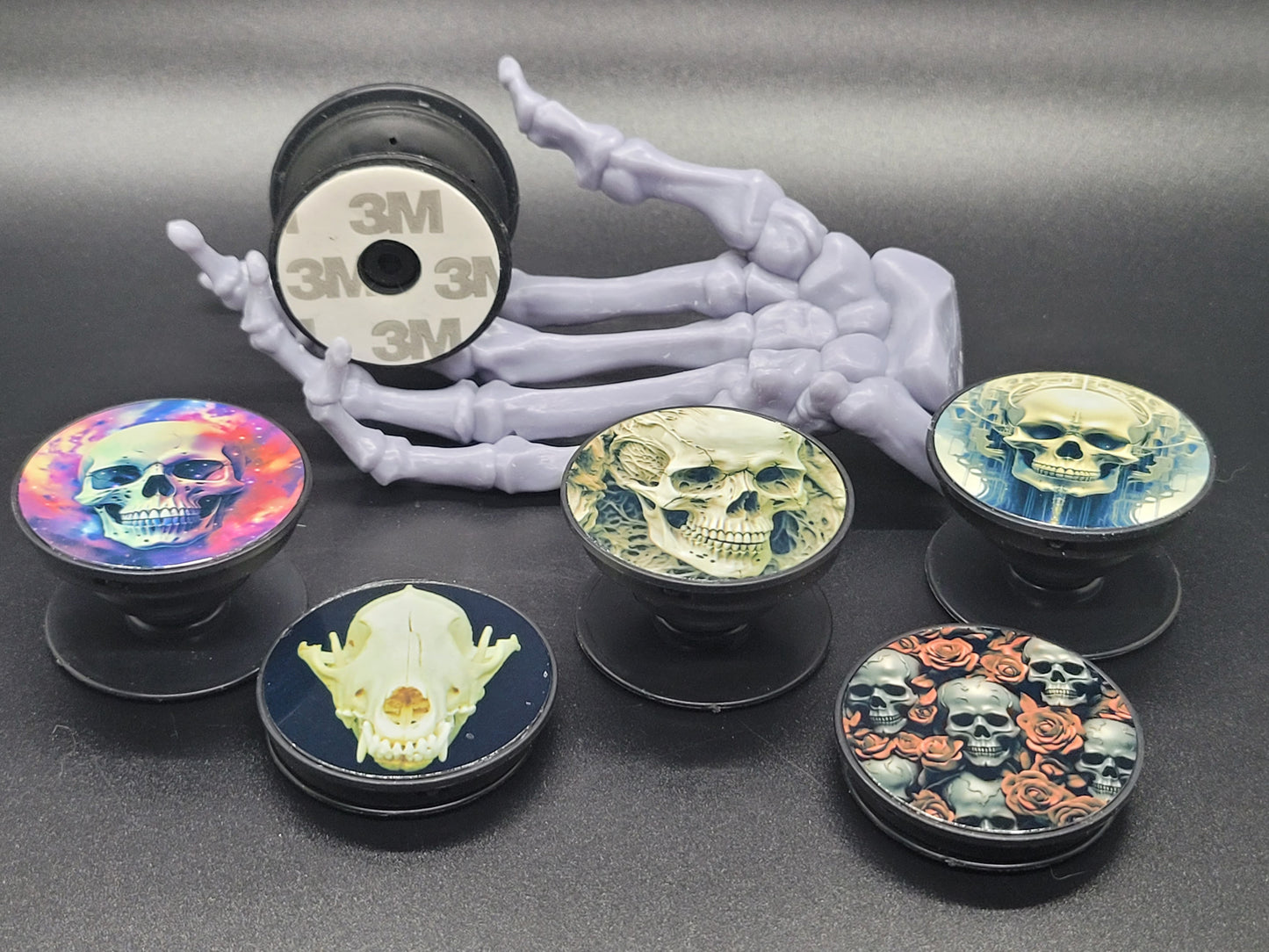 Skulls Collection of Adhesive Phone Grips