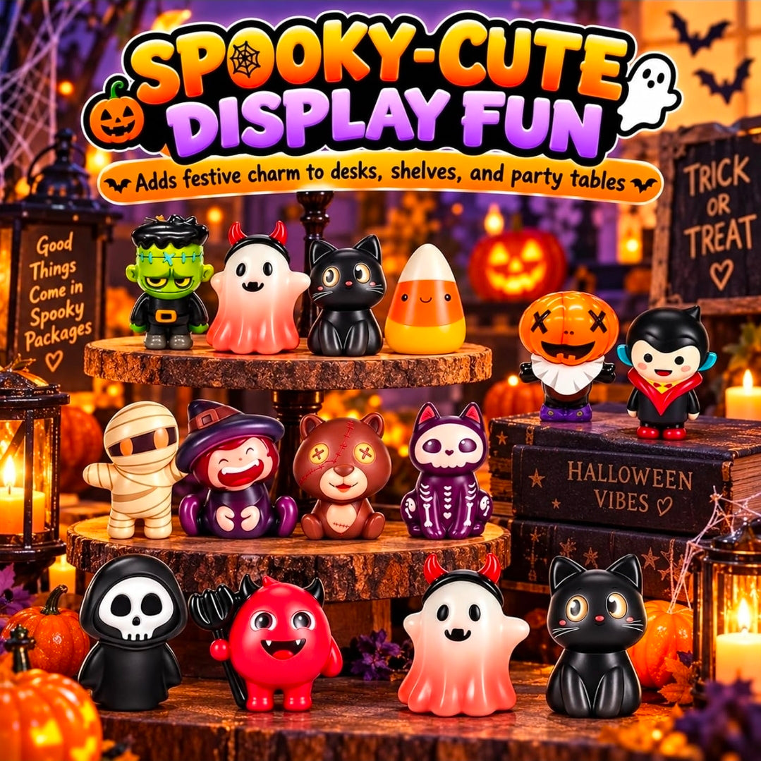 Assorted Foam Squeeze Toy Halloween Fun Characters