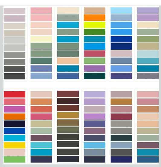 200 Transparent Sticky Flag Strip