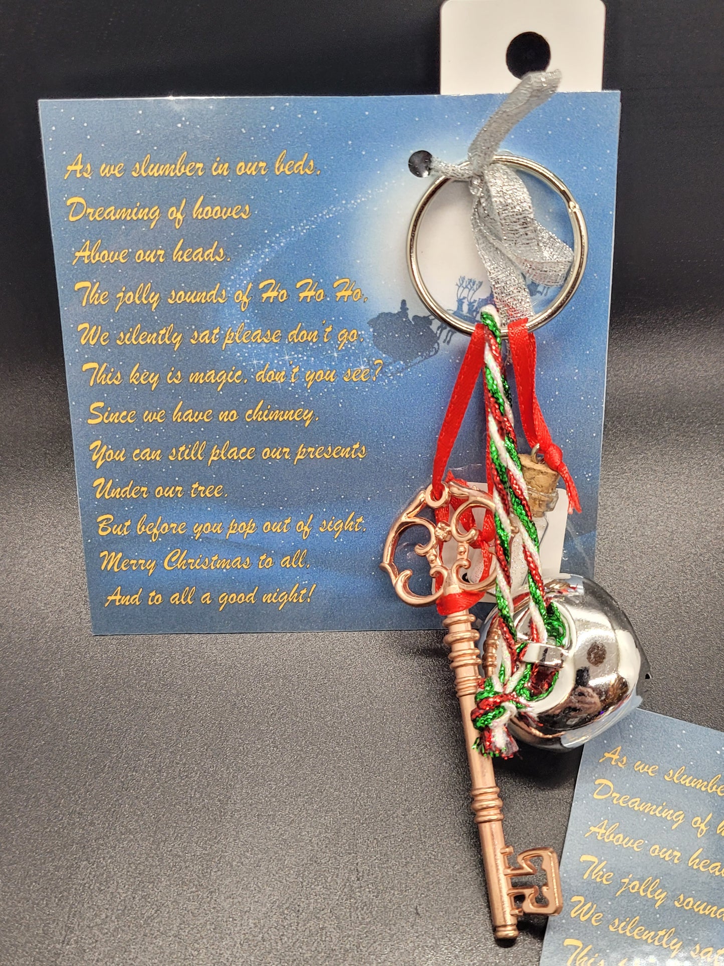 Magic Santa Key Christmas Decoration Gift