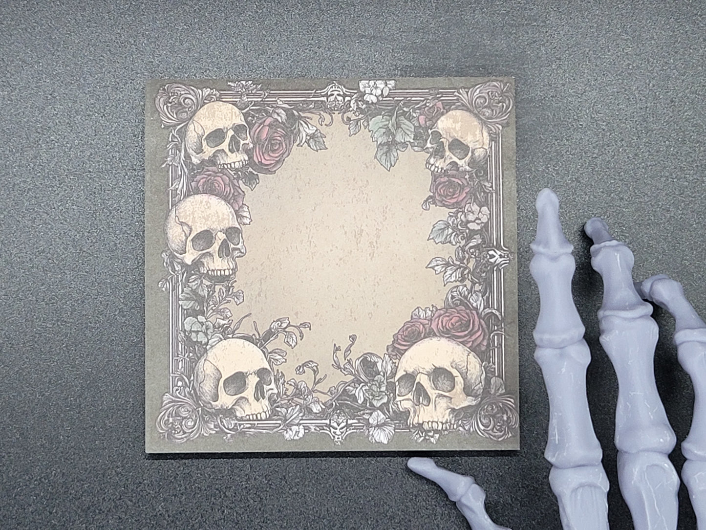 Gothic Romance Sticky Notepad 3x3 50pages