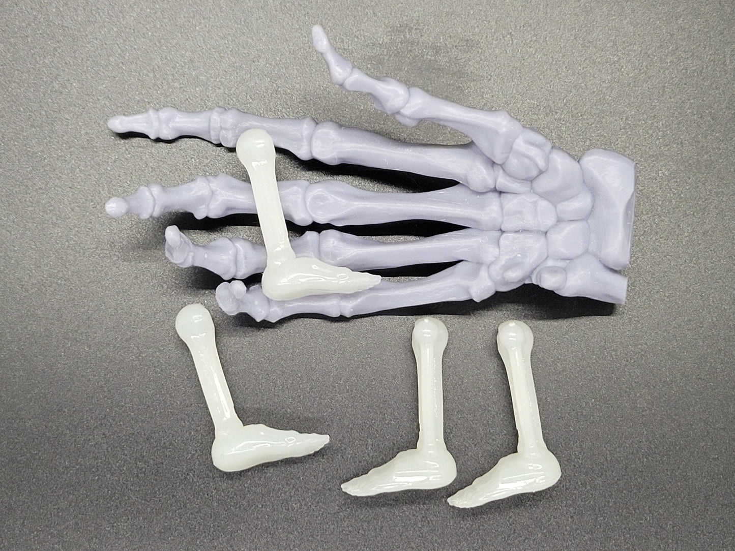 2 Left Feet Bones Miniature Dead Zen Adds On