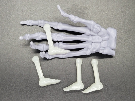 2 Left Feet Bones Miniature Dead Zen Adds On