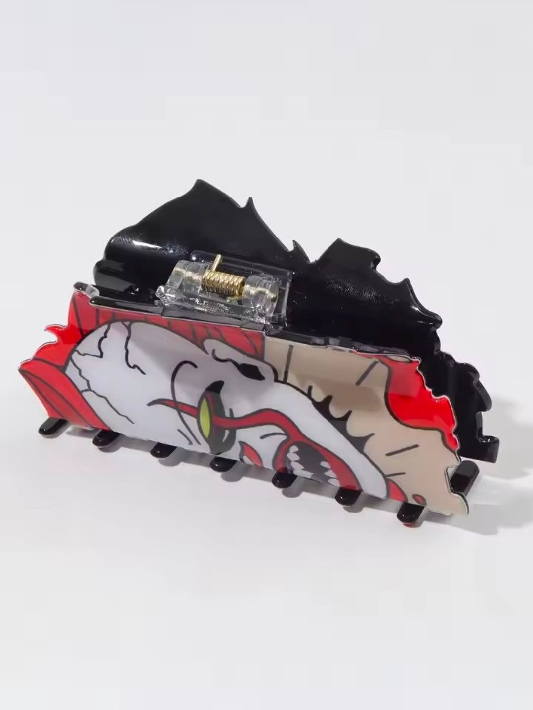 Halloween Horror Characters Acrylic Hair Claw Clip