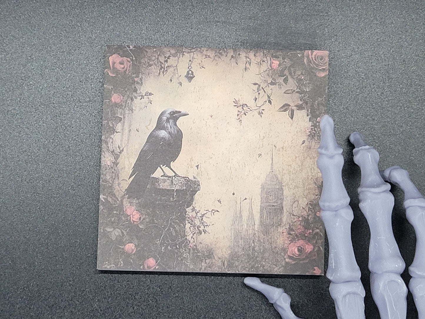 Gothic Romance Sticky Notepad 3x3 50pages