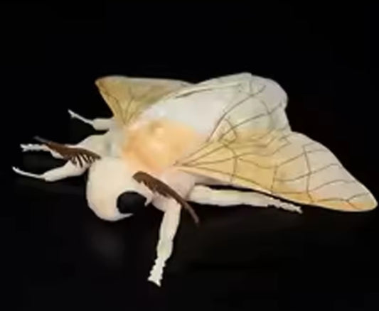 Plush Stuffed Silk Worm Moth Halloween Cute Animal