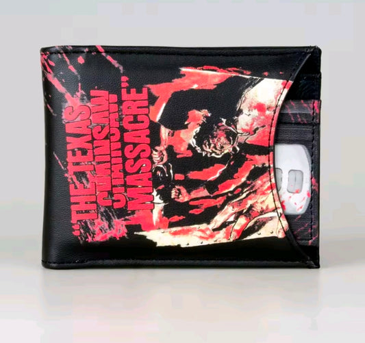 Texas Chainsaw Bifold Faux Leather Wallet