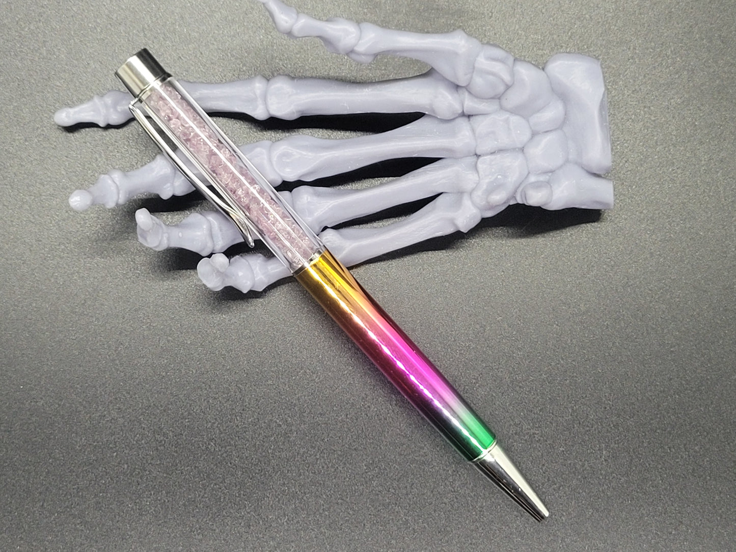 The Original Uranium Glass Filled Pen Purple Glass