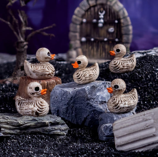Skeleton Duck Miniature Dead Zen Adds On