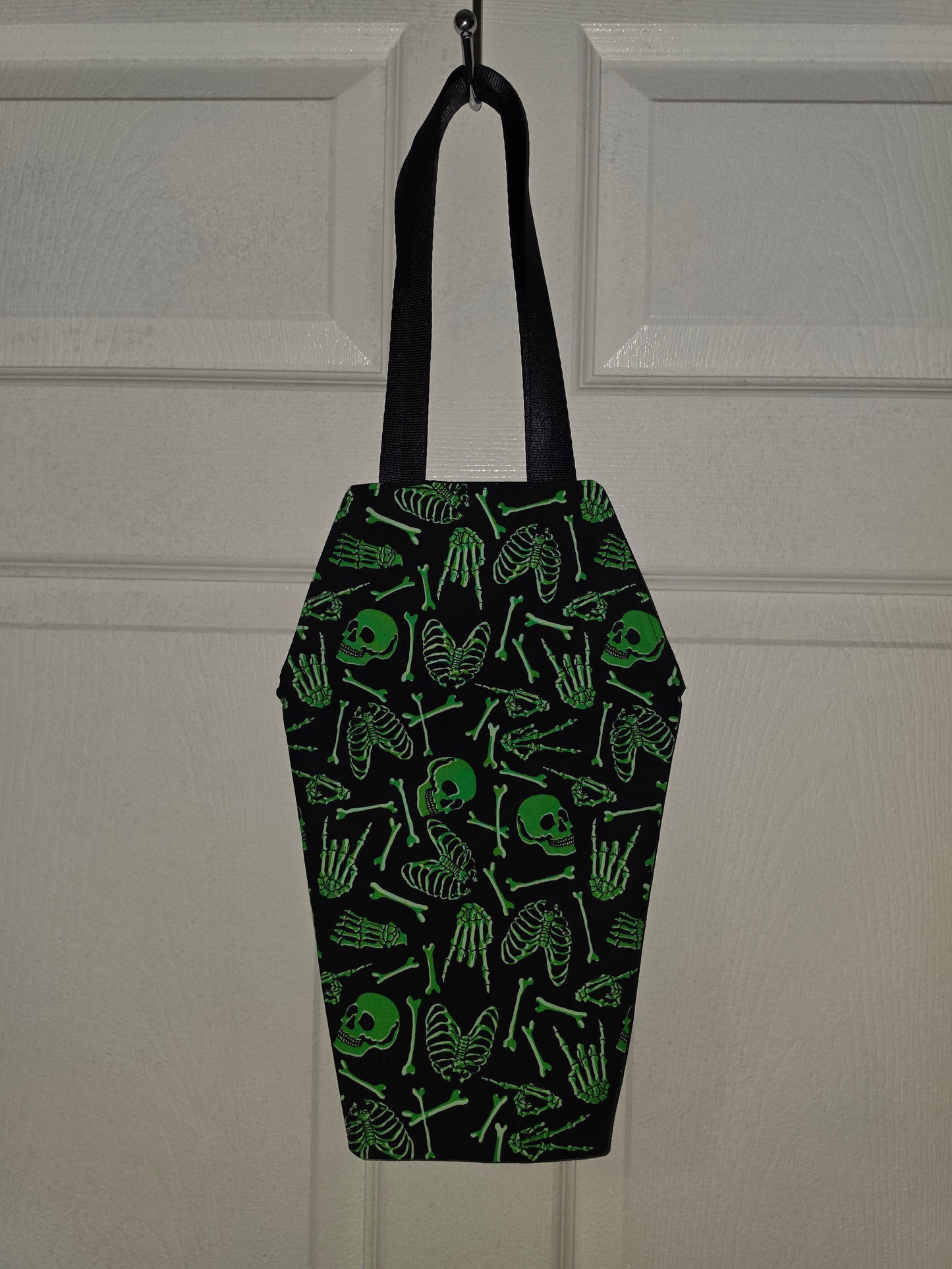 Handmade Coffin Totebag Purse Lined
