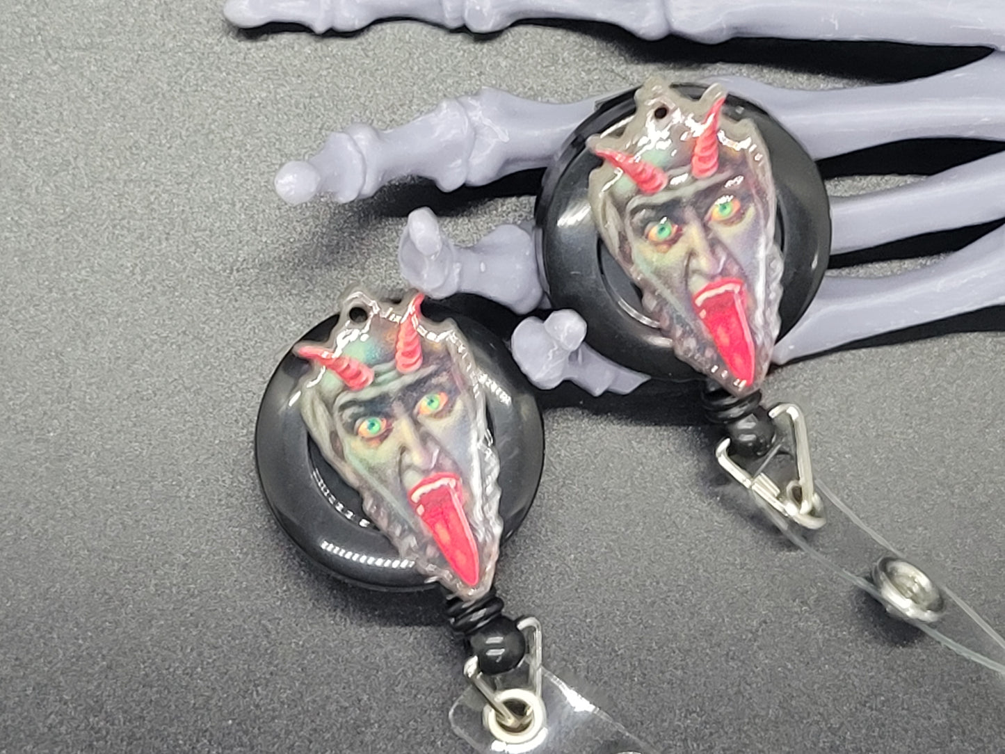 Krampus Collection Badge Reel ID Holders