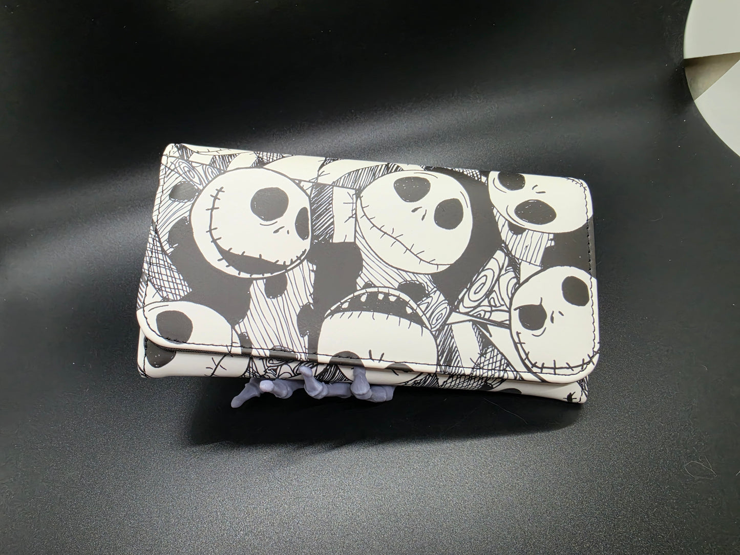 Nightmare Faux Leather Wallet Clutch