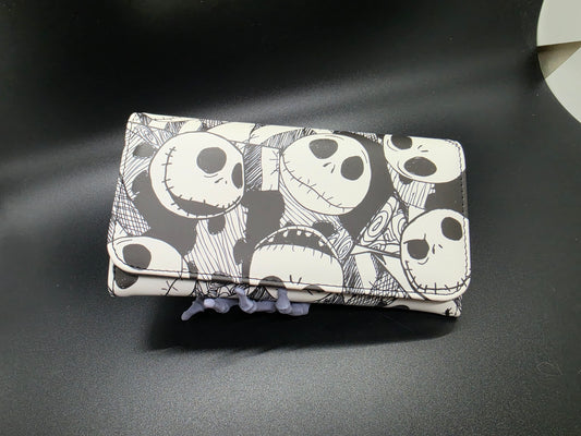 Nightmare Faux Leather Wallet Clutch