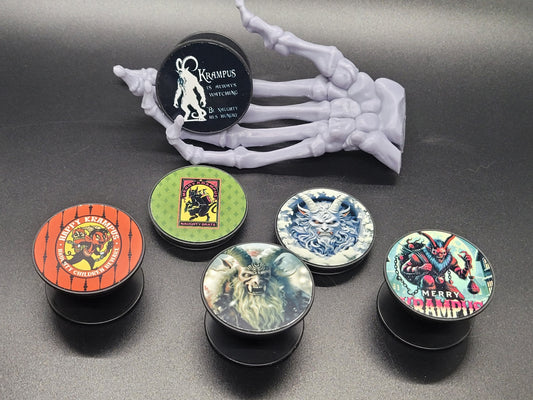 Krampus Collection of Adhesive Phone Grips