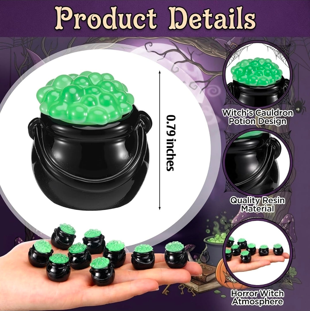 Resin Cauldron Miniature Dead Zen Add On