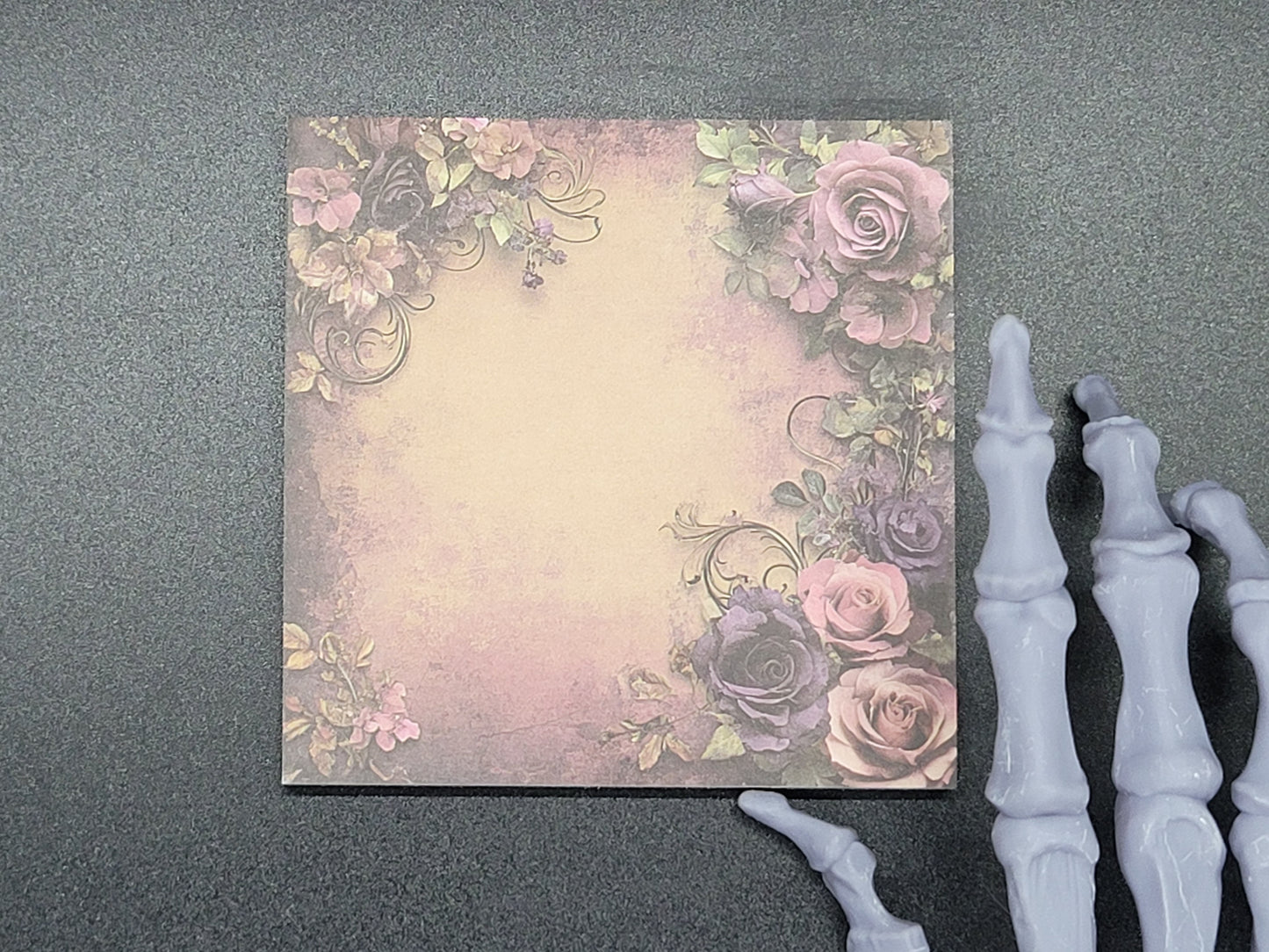 Gothic Romance Sticky Notepad 3x3 50pages