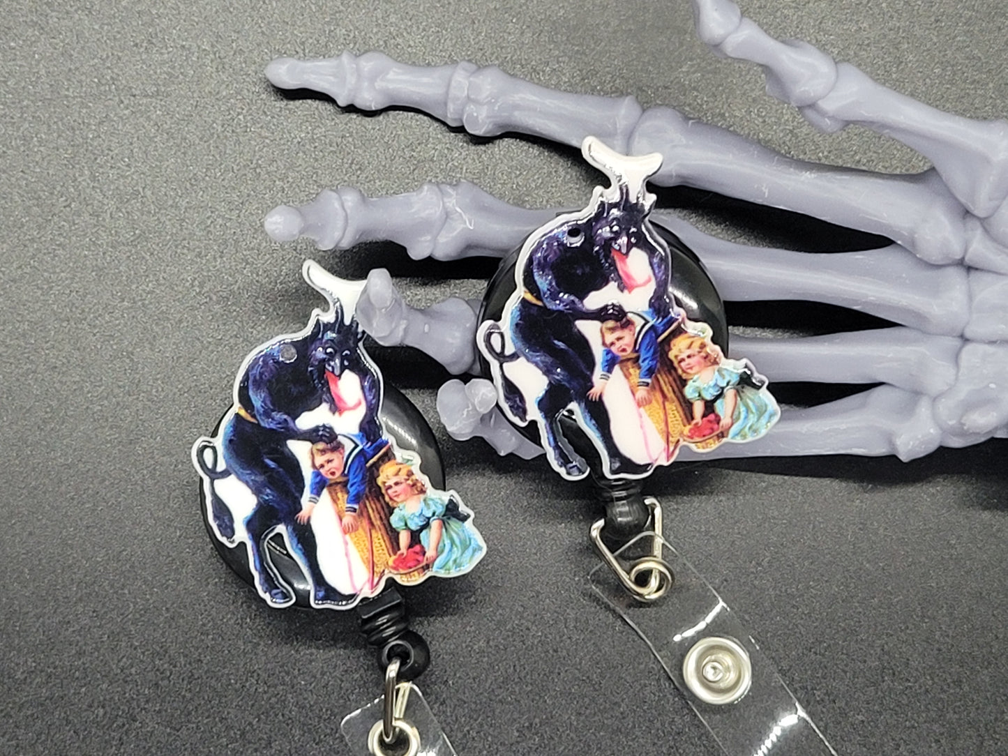 Krampus Collection Badge Reel ID Holders