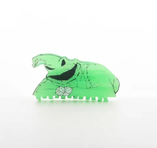 Oggie Boogie Glow Acrylic Hair Claw Clip