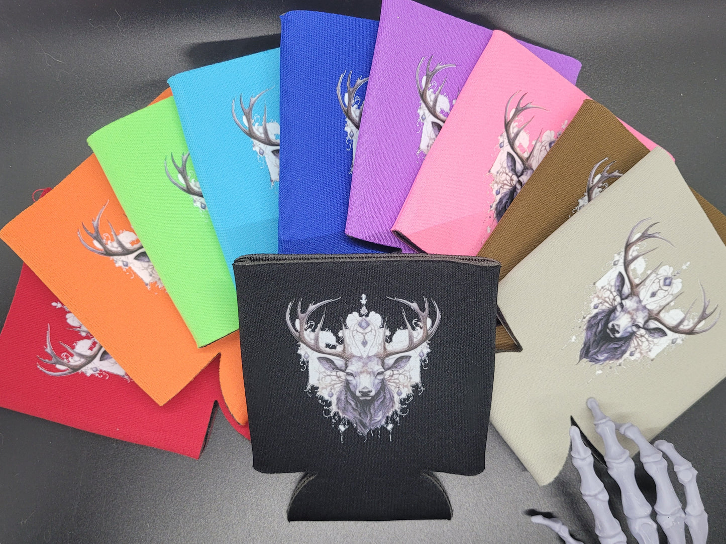 Mystic Deer Can Cooler Neoprene Koozie