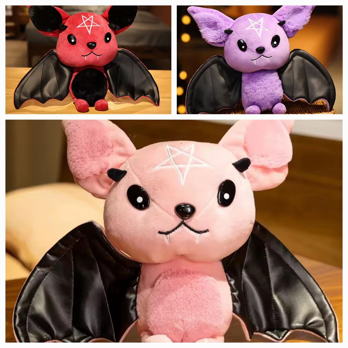 Plush Stuffed Bat Halloween Cute Animal